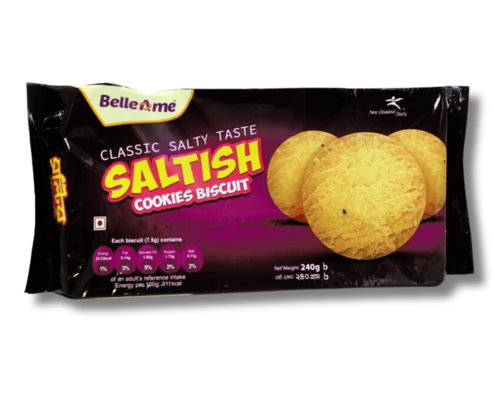 BelleAme Saltish Cookies Biscuits 240gm