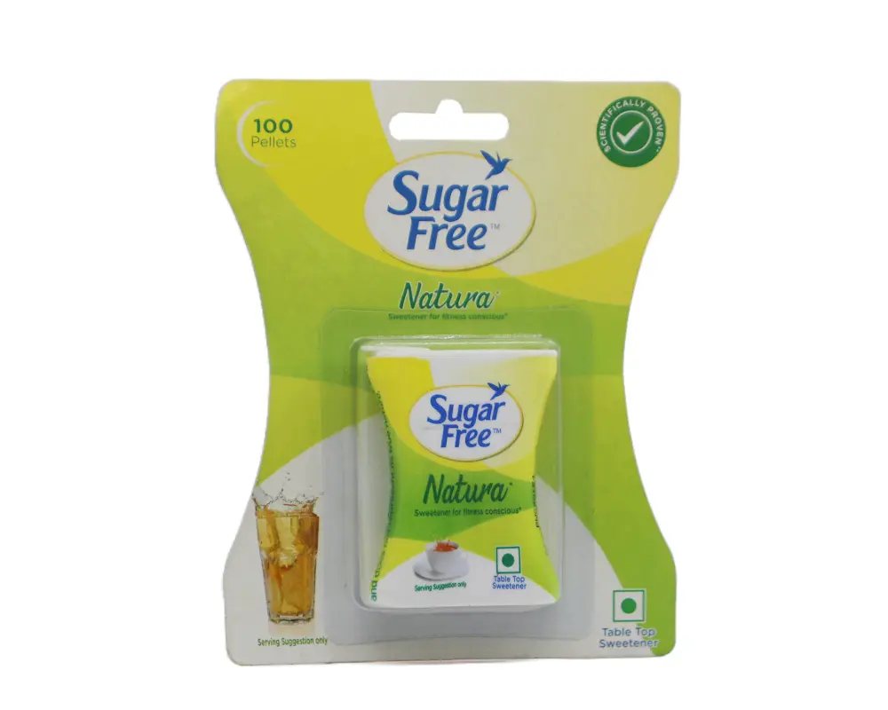 Sugar Free Natura 100 Pellets 8.5gm India