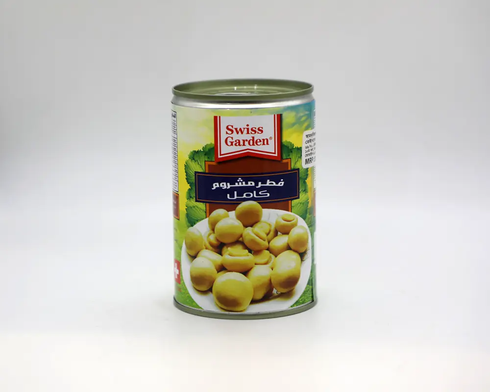Swiss Garden Mushroom Whole 400(±)25gm (China)
