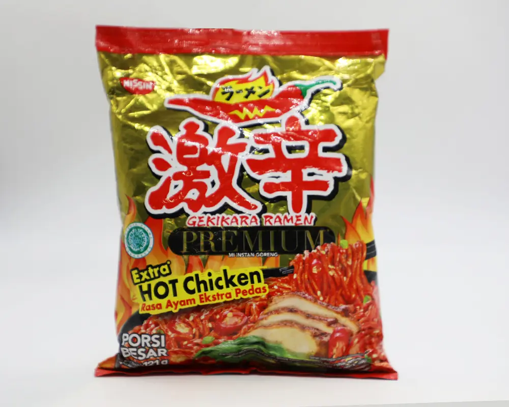 Nissin Gekikara Ramen Hot Chicken 80gm Indonesia