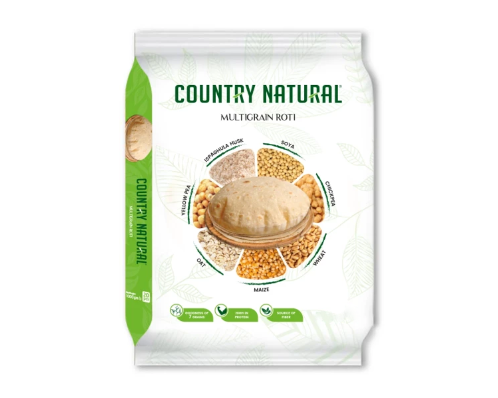 Country Natural Multigrain Roti 1200gm