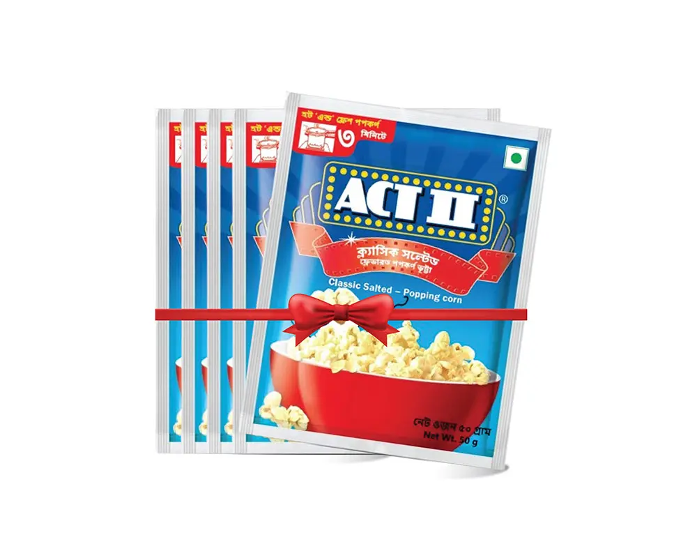 ACT II Classic Salted 50gm (Buy5 Get1 Free)