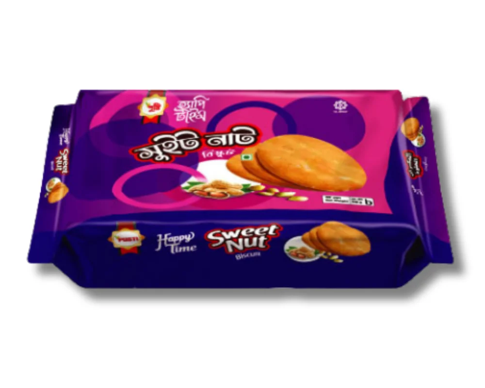 Pusti Happy Time Sweet Nut Biscuit 175(±)25gm