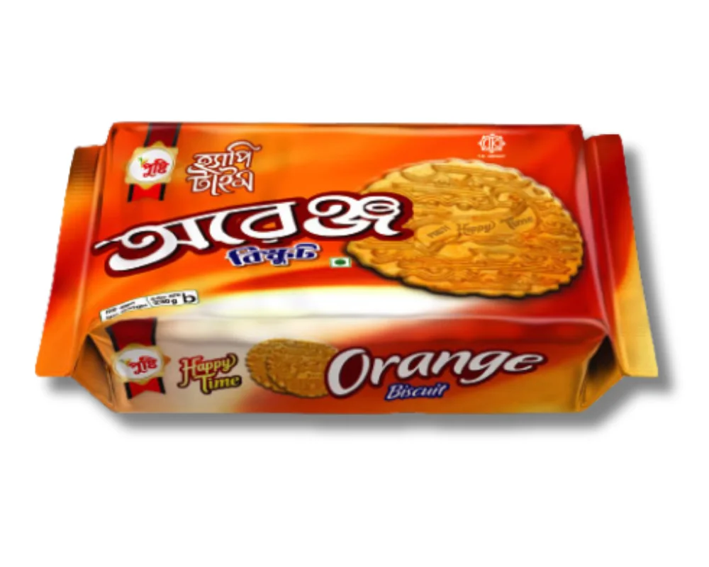Pusti Happy Time Orange Biscuit 180gm