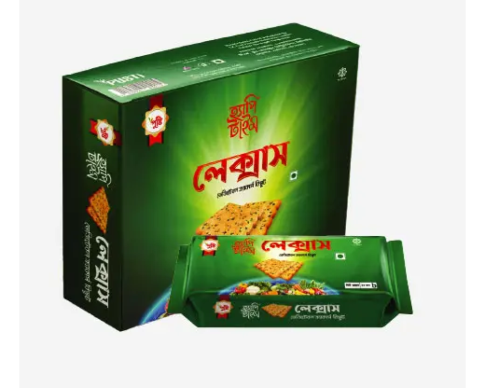 Pusti Happy Time Lexus Vegetable Crackers Biscuit 192gm
