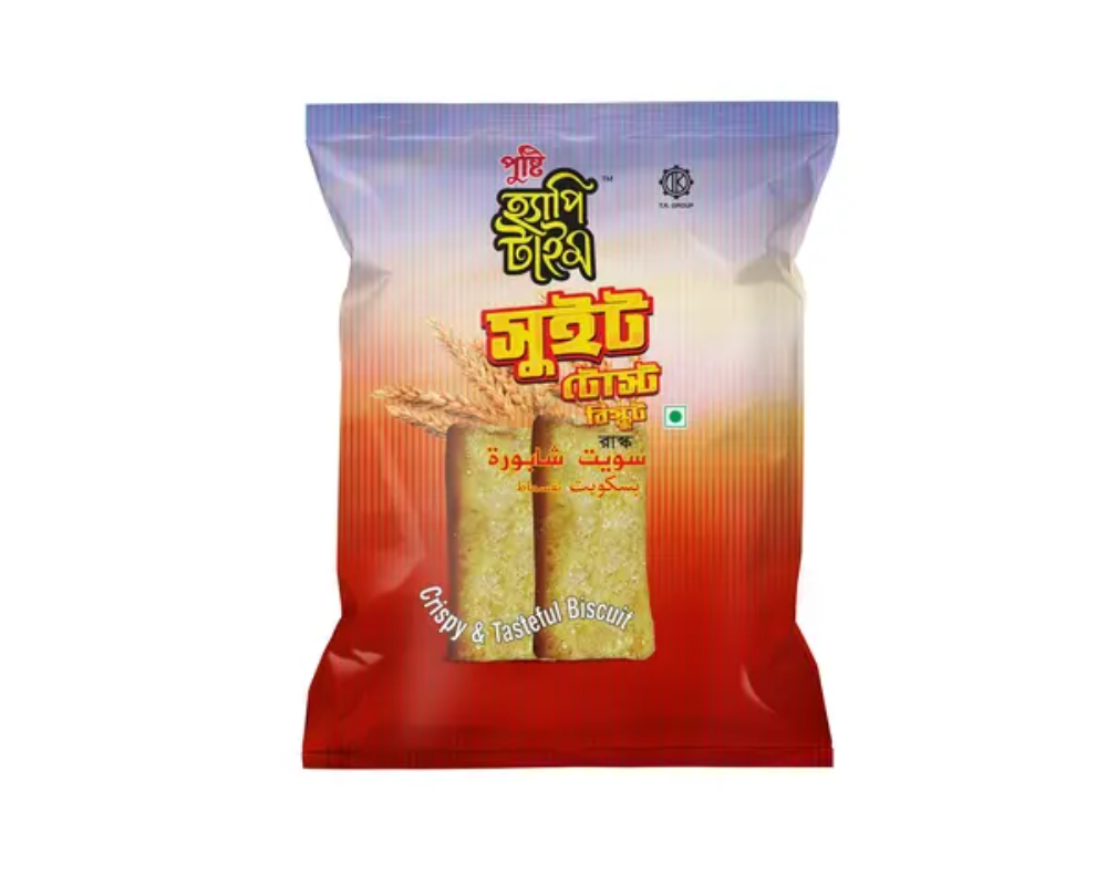 Pusti Happy Time Sweet Toast Biscuit 250gm