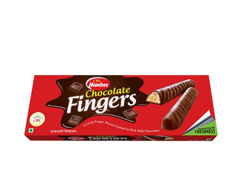 CBL Munchee Chocolate Fingers 192gm