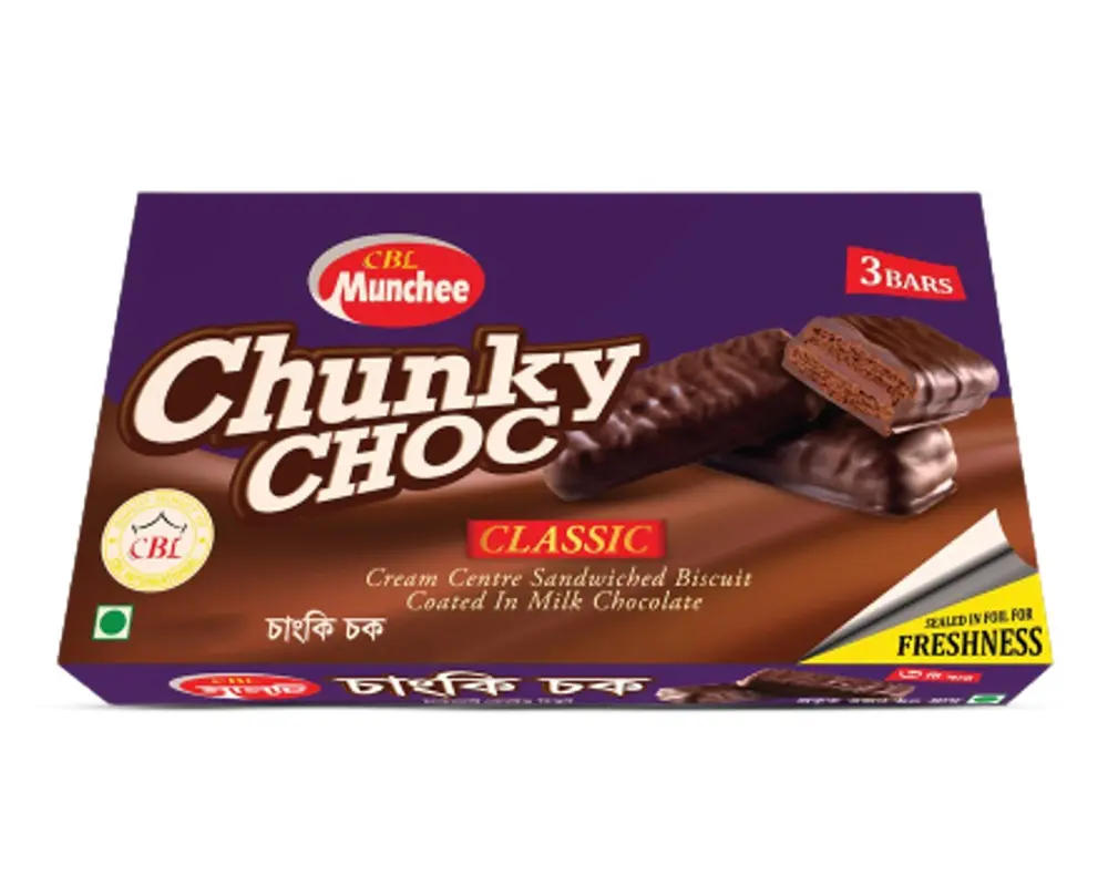 CBL Munchee Chunky Choc Classic 216gm