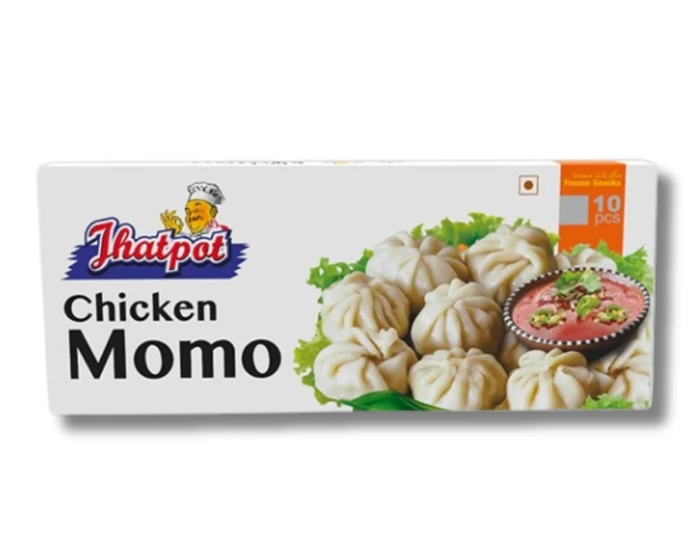 Jhatpot Chicken Momo 300(±)50gm ATC Box