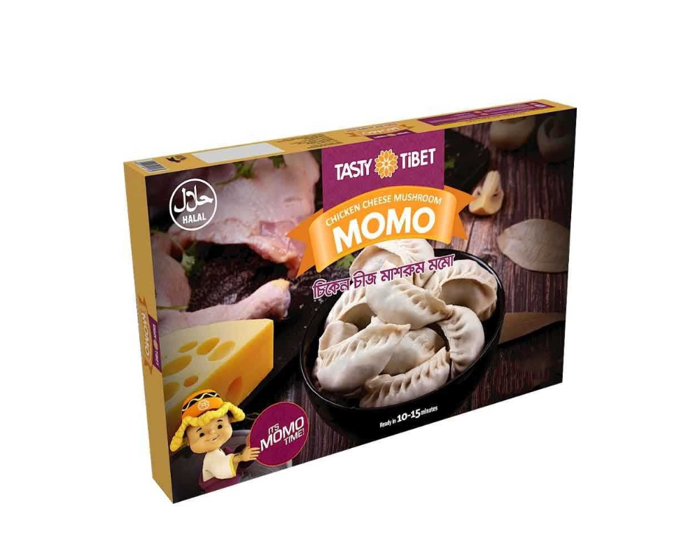 Tasty Tibet Chicken C.Mushroom Momo 600gm