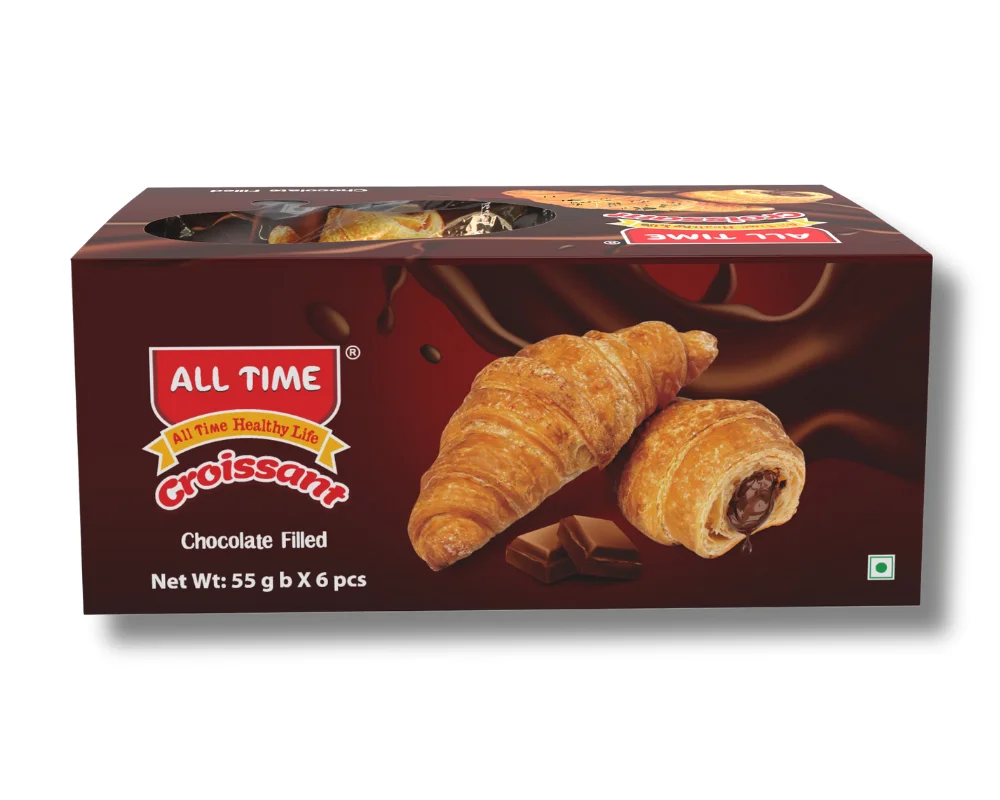 All Time Croissant Chocolate 55gm 6Pcs