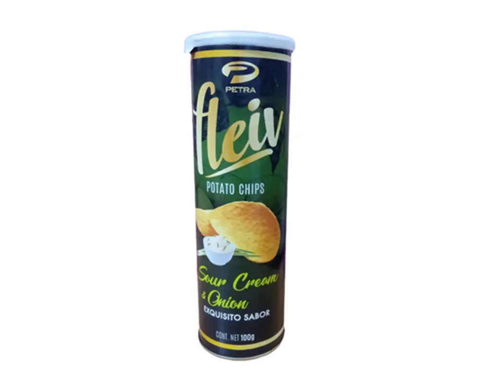 Petra Fleiv Sour Cream & Onion Chips 100gm (Thailand)