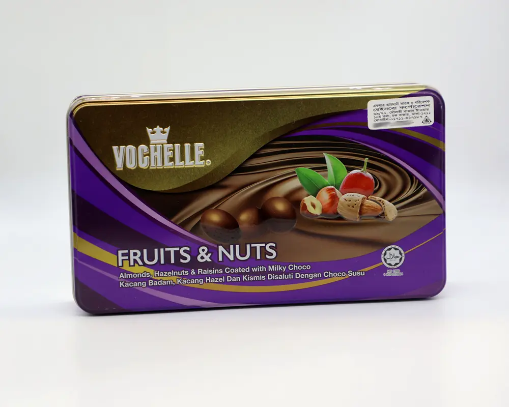 Vochelle Fruits & Nuts Chocolate 180gm Malaysia