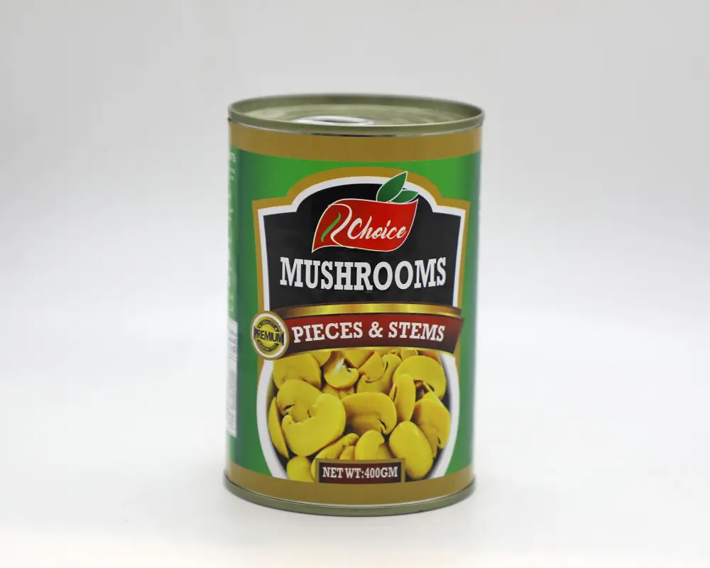 R Choice Mushrooms Pieces & Stems 400gm (China)
