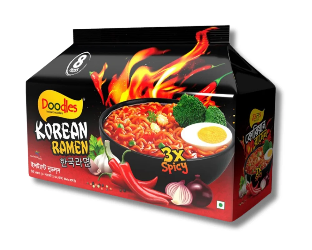 Doodles Korean Ramen Spicy Noodles 496gm