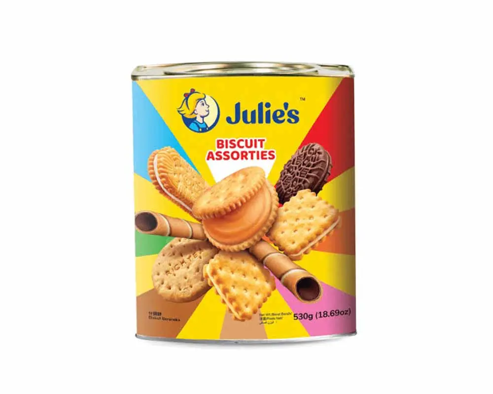 Julies Assorties Biscuits 530gm MY