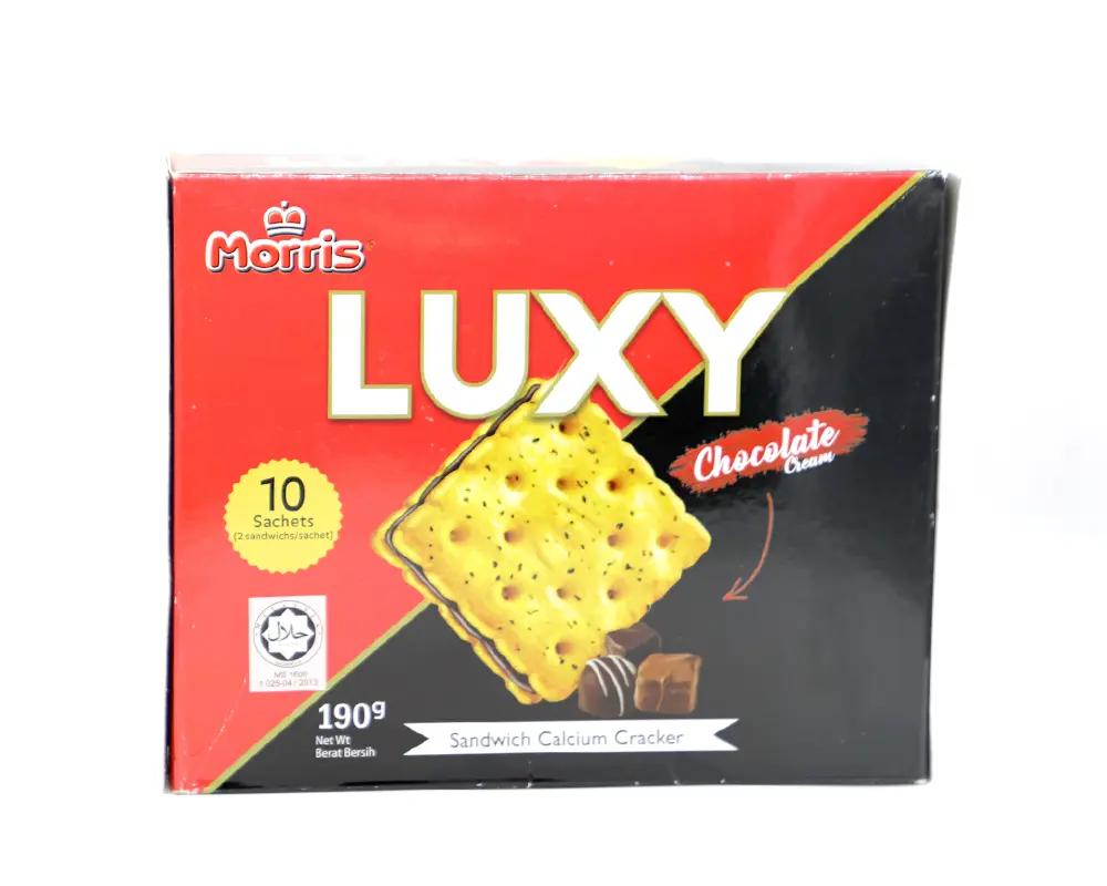 Morris Luxy Chocolate Cream Cracker 190gm (Malaysia)