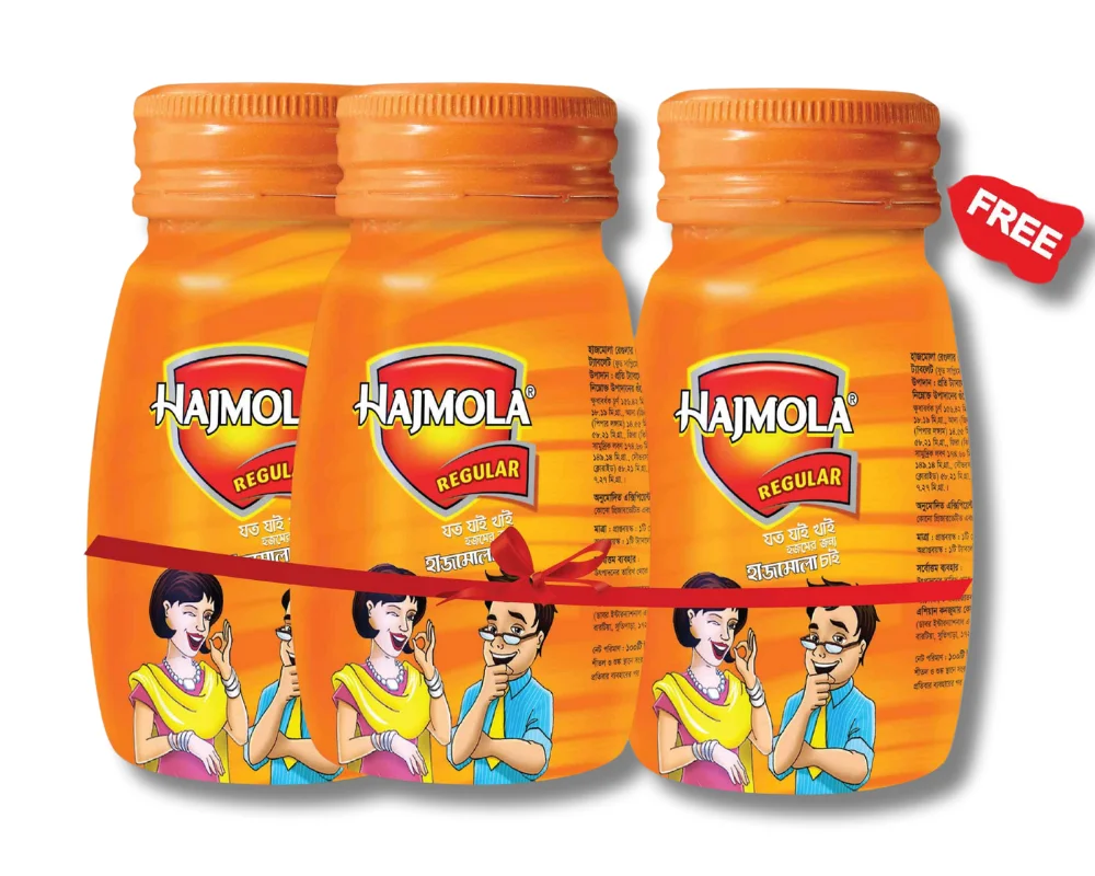 Hajmola 100 Tabs (Buy2 Get1 Free)