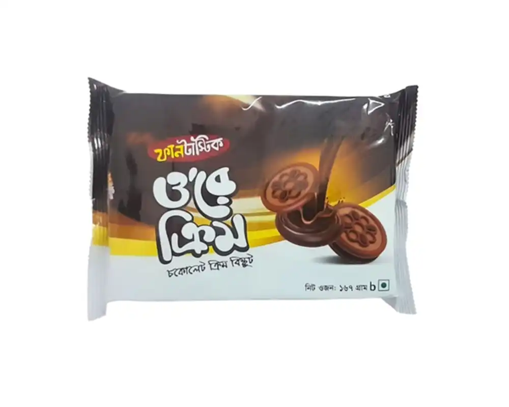 Funtastic O're Cream Chocolate Biscuit 200(±)33gm