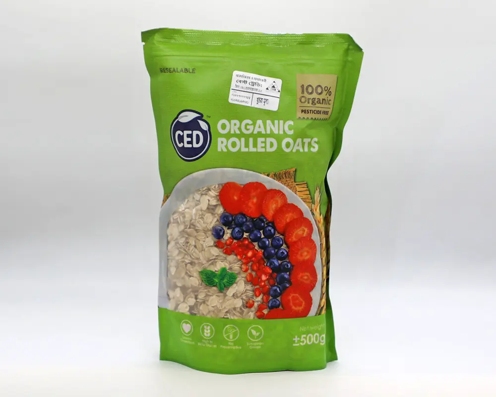 CED Organic Rolled Oats 450gm (Malaysia)