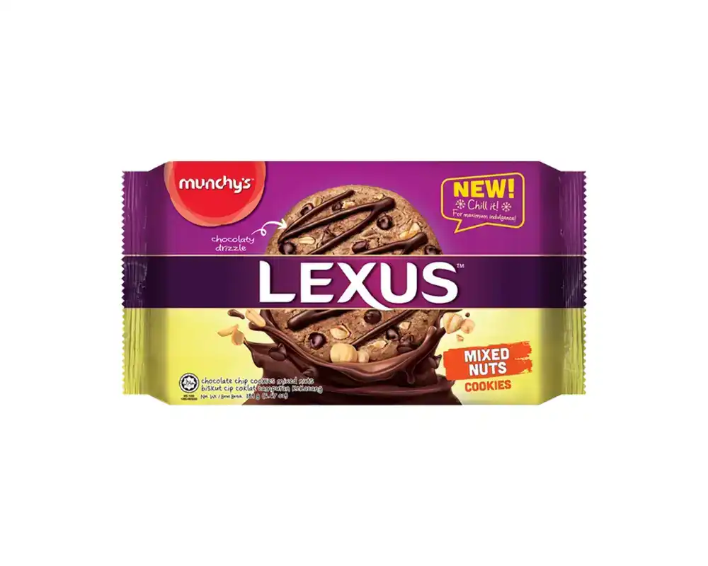 Munchy's Lexus Mixed Nuts Cookies 189gm
