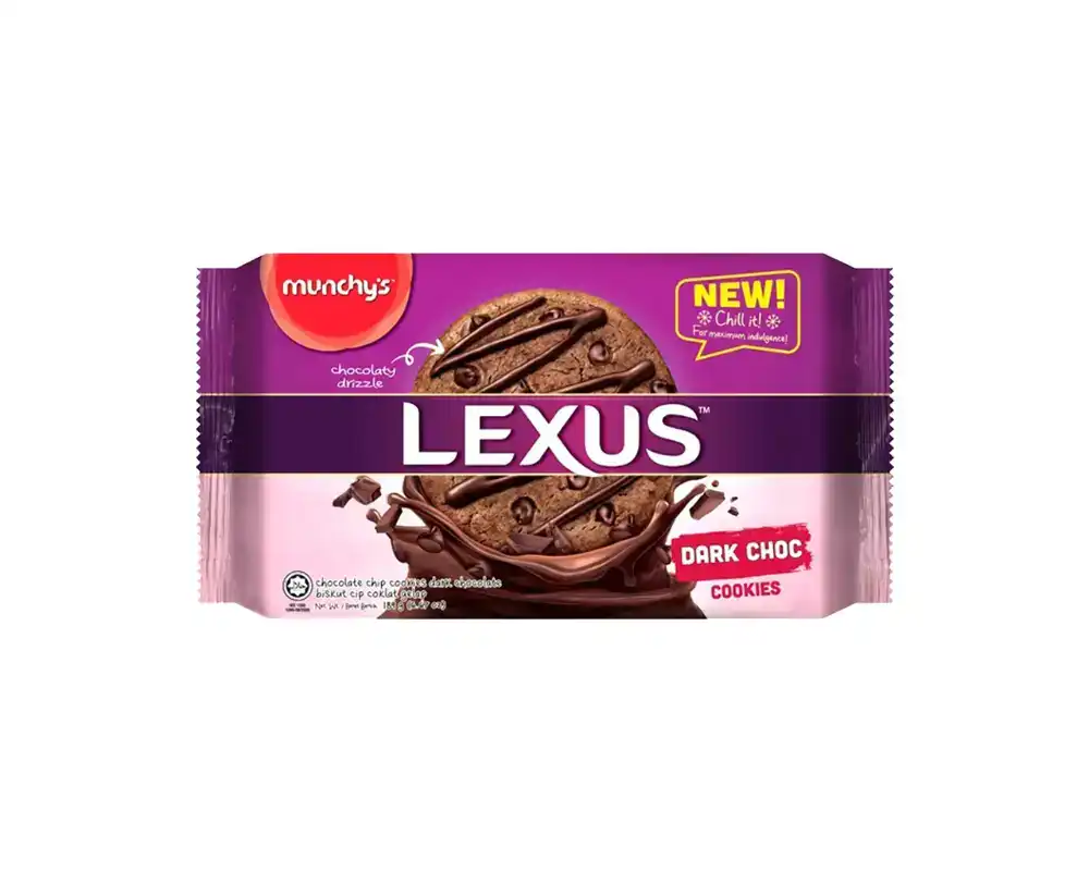 Munchy's Lexus Dark Chocolate Cookies 189gm