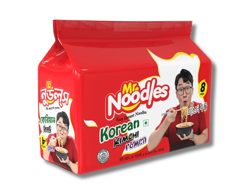 Mr.Noodles Korean Kimchi Ramen 480gm (Buy1 Get250gm Kor. Free)
