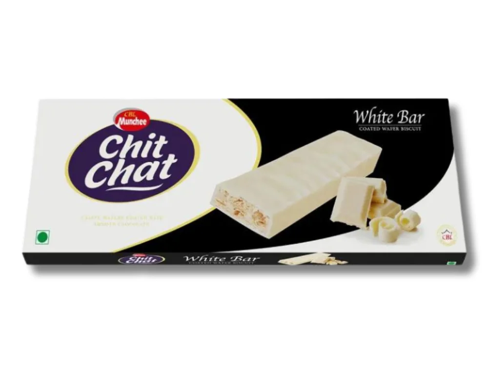 CBL Munchee Chit Chat White Bar Wafer 60gm
