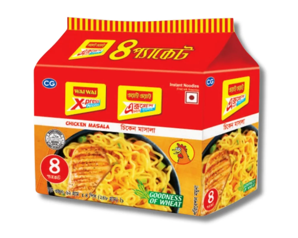 Wai Wai Chicken Masala Xp. Noodle 248gm (Buy2 Get1 Free)