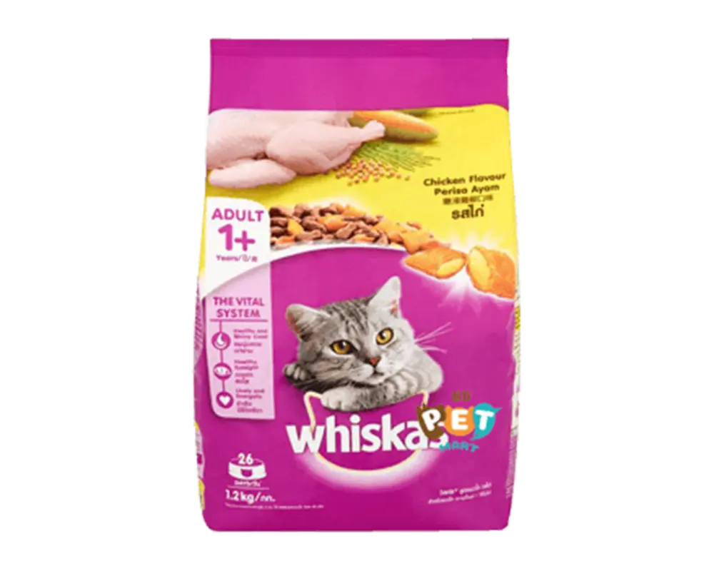 Whiskas Chicken&Tuna Flv.1.1kg