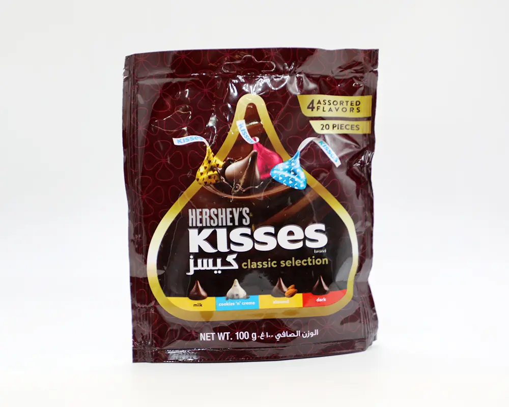 Hersheys Kisses Classic Selection Chocolate 100gm