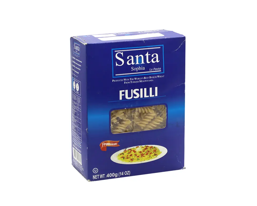Santa Sophia Fusilli Pasta 400gm Turkey