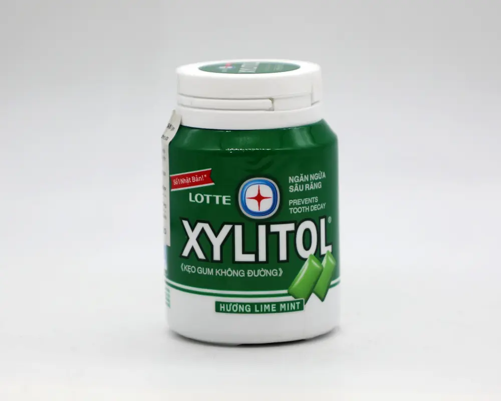 Lotte Xylitol Lime Mint Gum 55.1gm VN