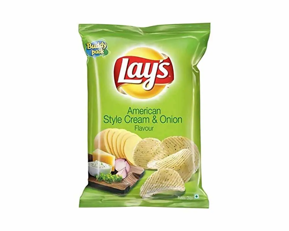 Lay's American Style Cream & Onion Chips 60(±)3gm
