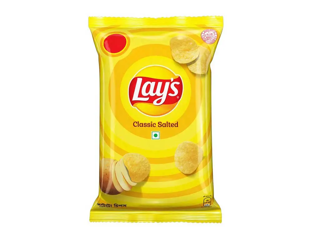 Lays Classic Salted Chips 40(±)3gm