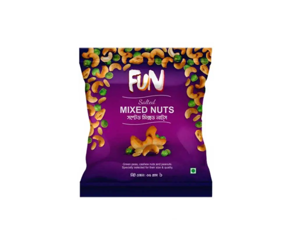 Fun Salted Mixed Nuts 35gm (Buy2 Get1 Free)