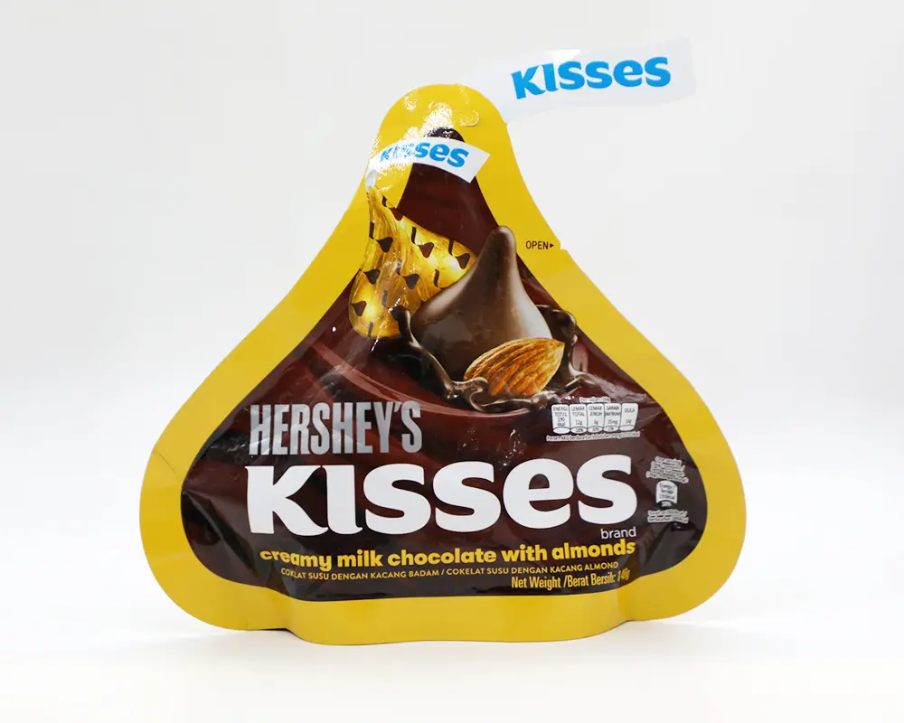 Hersheys Kisses Creamy Milk Almond Chocolate 146gm