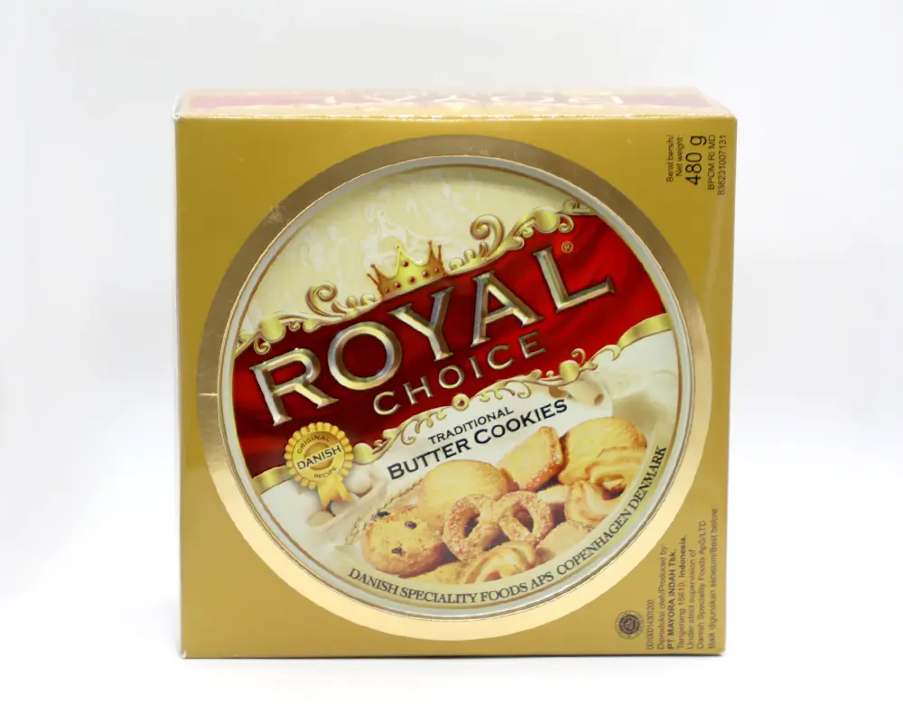 Royal Choice Traditional Butter Cookies 480gm (India)