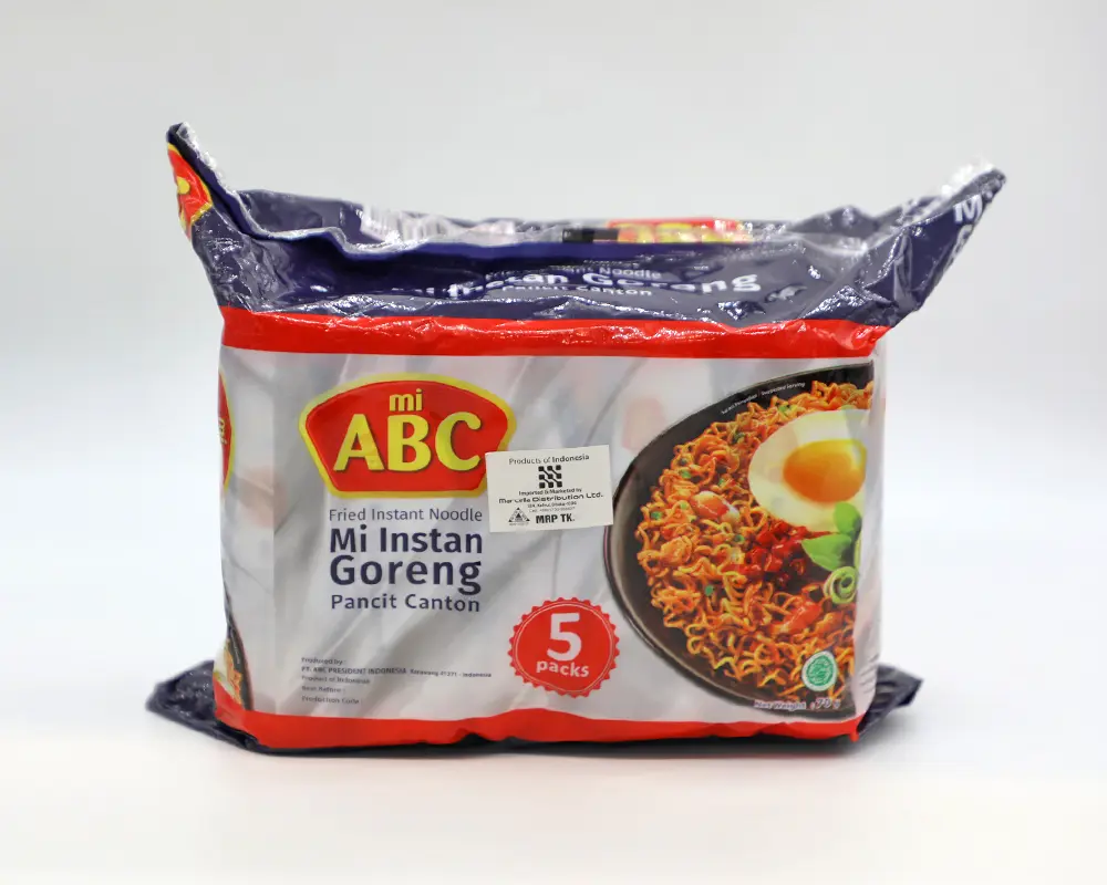 MI ABC Fried Instant Noodle Goreng 5X70gm Indonesia