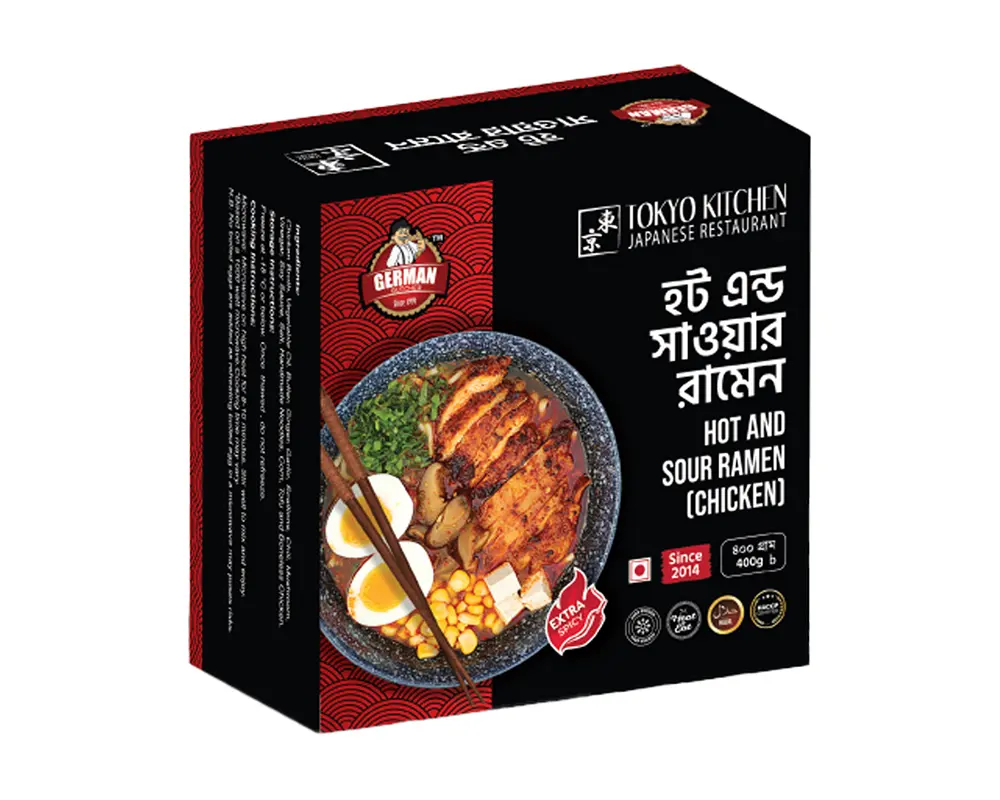 German Butcher Hot & Sour Ramen (Spicy) Small 400gm