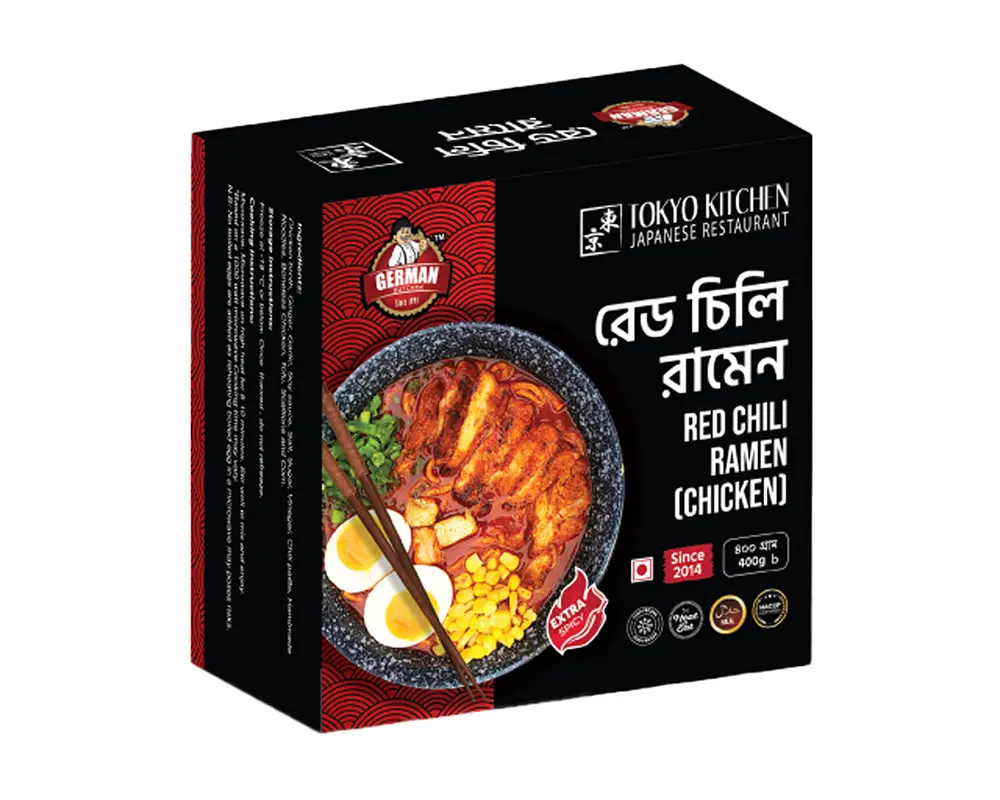 German Butcher Red Chili Ramen (Spicy) Small 400 gm