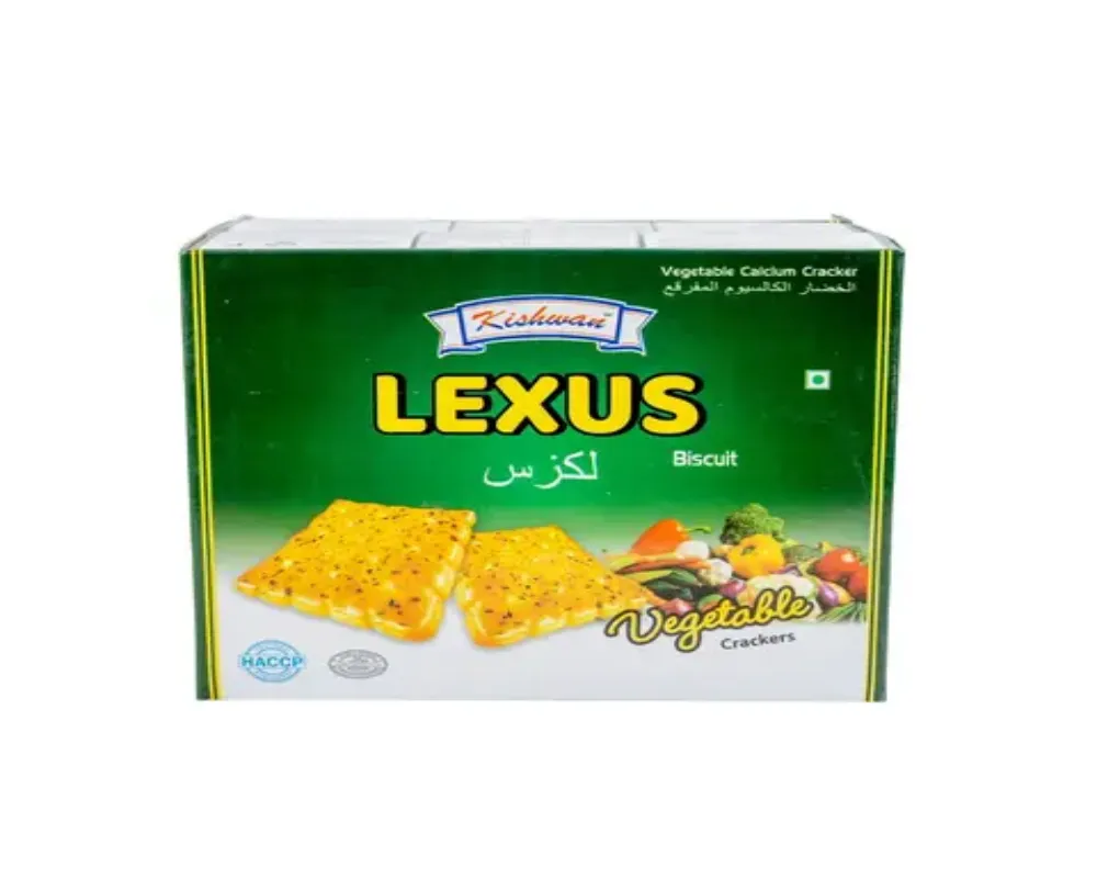 Kishwan Lexus Vegetable Biscuit 192gm (Buy2 Get1 Free)