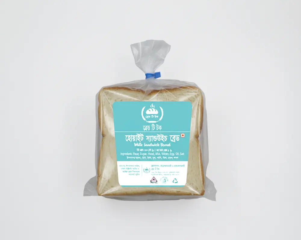 Bread Tea Talk White Sandwich Bread 300gm