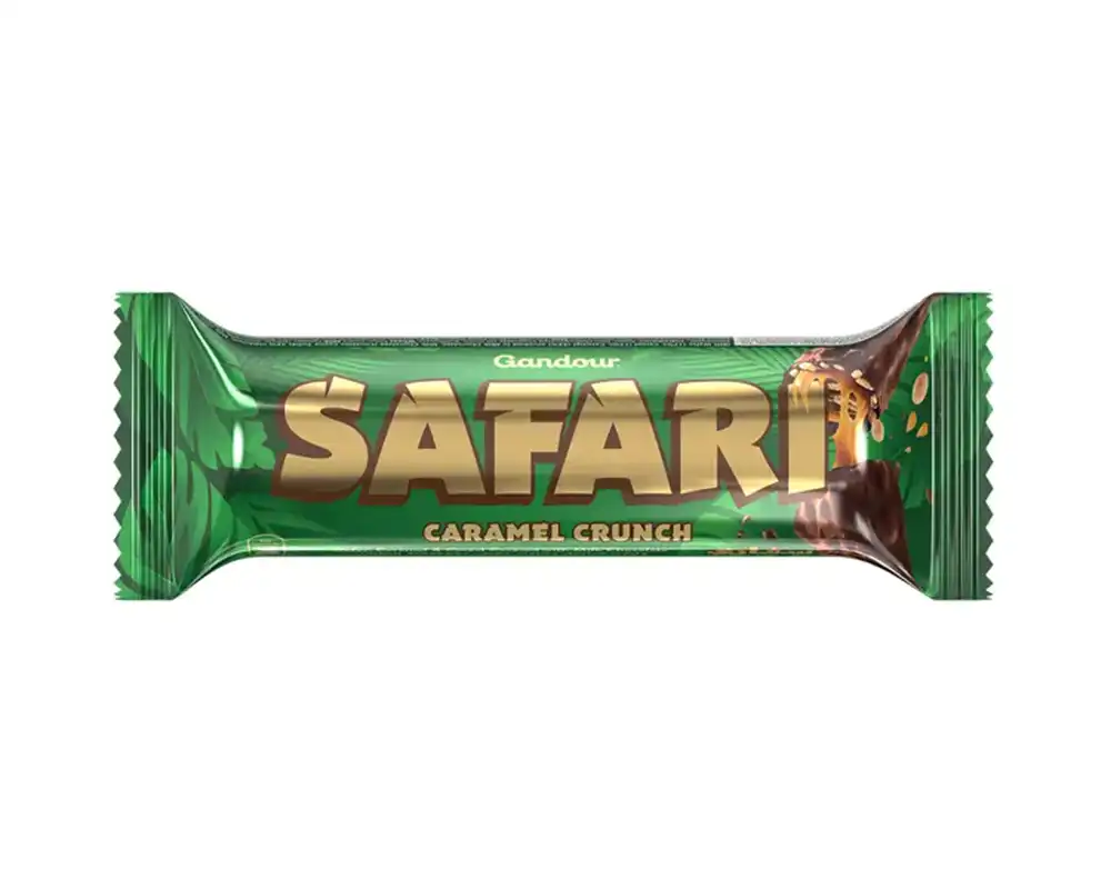 Gandour Safari Caramel Crunch 32gm