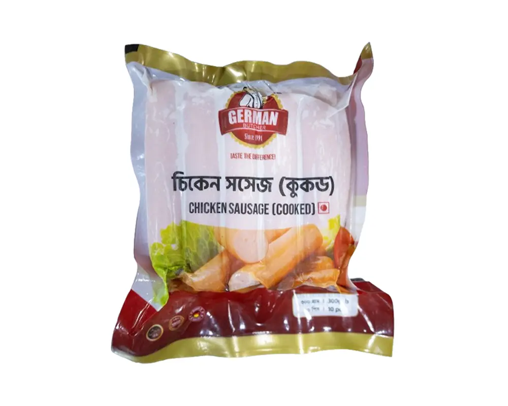 German Butcher Chicken Sausage (Cooked) 300gm (10Pcs)
