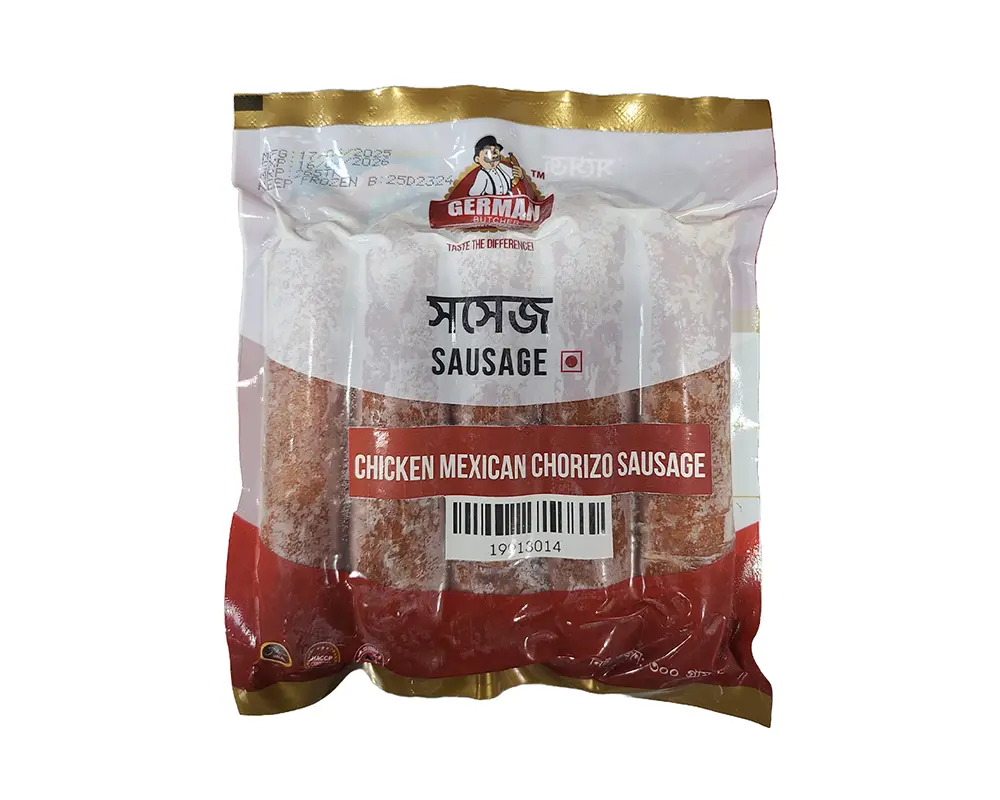 German Butcher Chicken Mexican Chorizo Sausage 300gm/5pcs