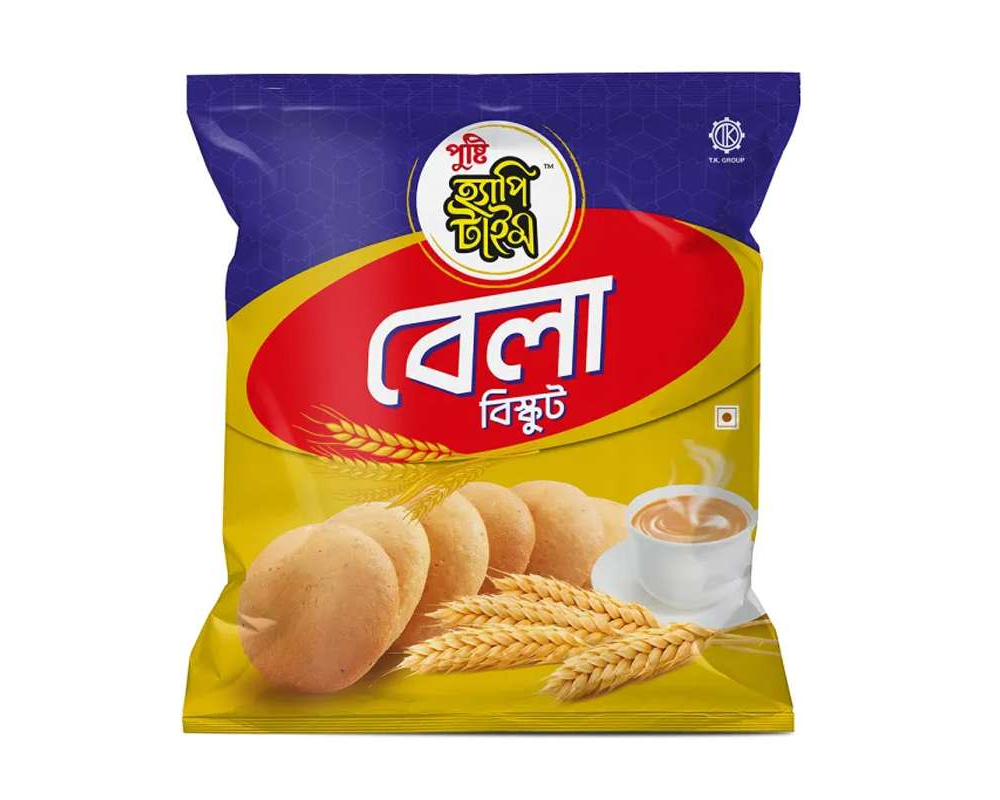 Pusti Happy Time Bela Biscuits 300gm (Buy1 Get1 Free)