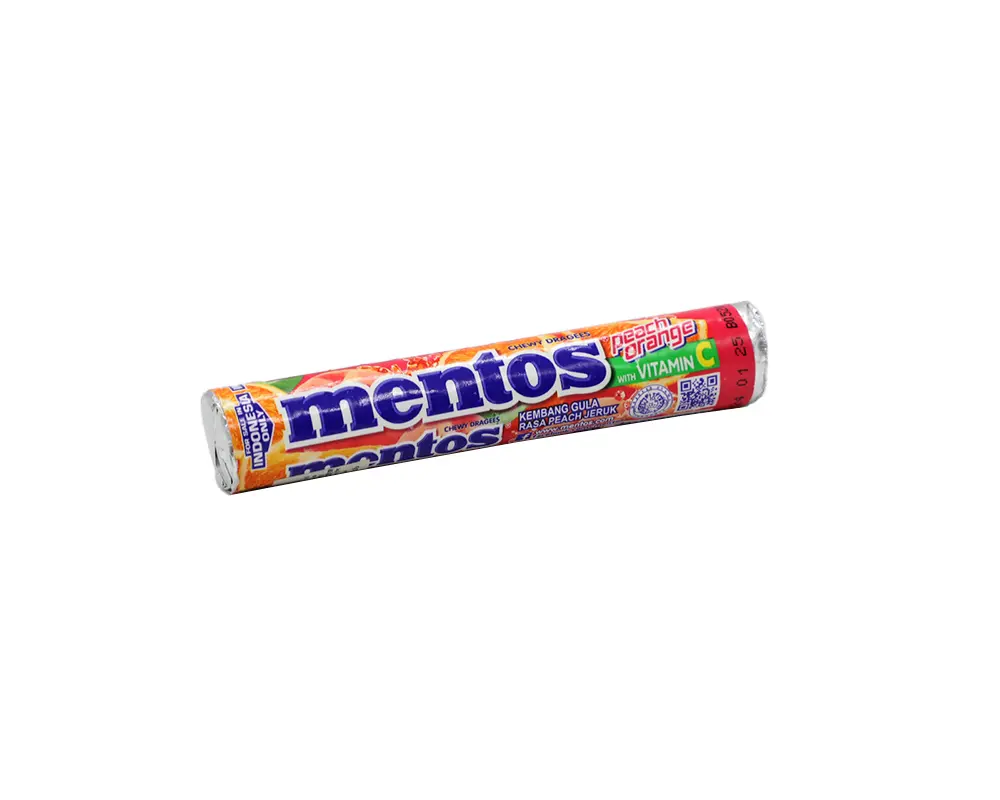 Mentos Peach Orange Chocolate 29gm