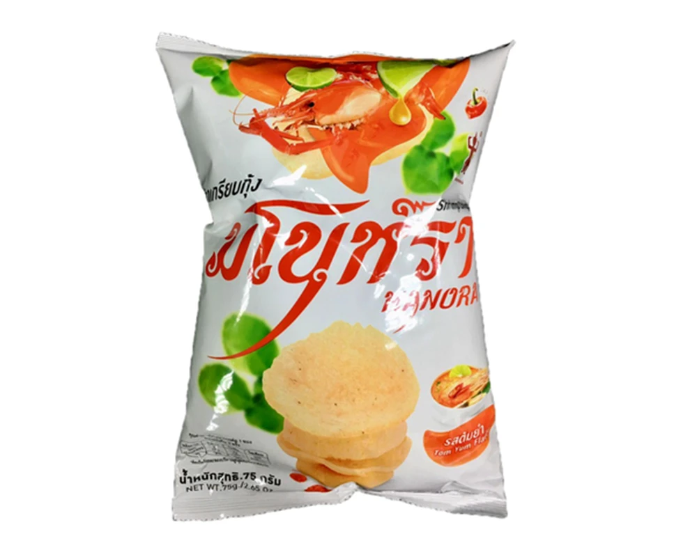 Manora Fried Shrimp Chips 75gm (Thailand)