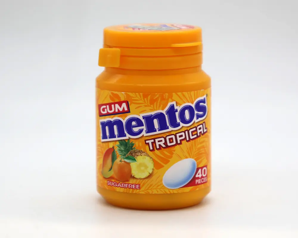 Mentos Tropical Gugarfree 56gm United Kingdom